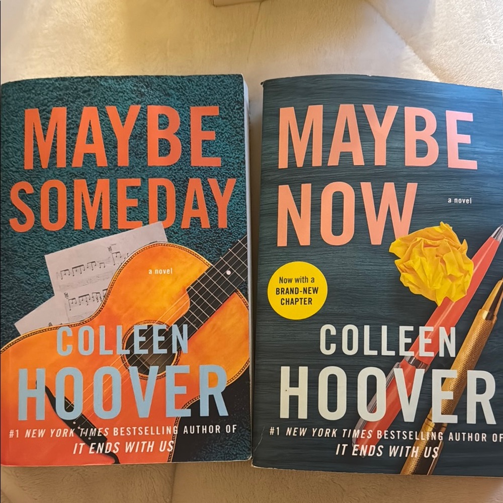 Colleen Hoover 'Maybe Someday' and 'Maybe Now' Book Set